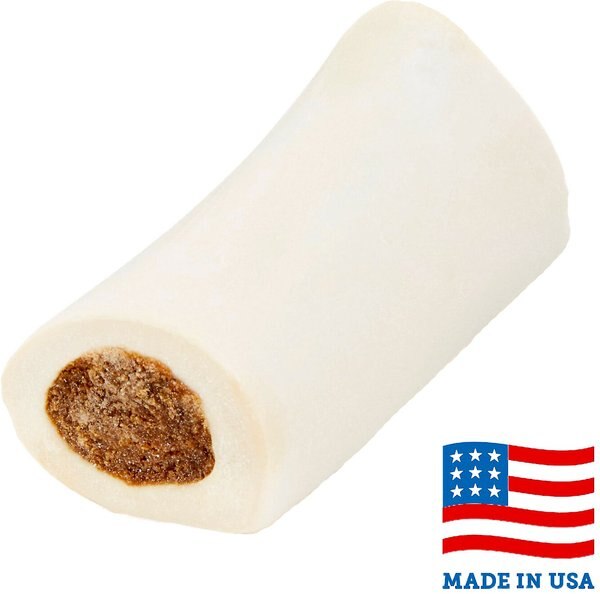 Bones and Chews Made in USA Peanut Butter Flavored Filled Bone Dog Treats