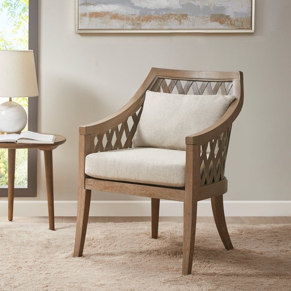 Madison Park Kendra Natural Accent Chair