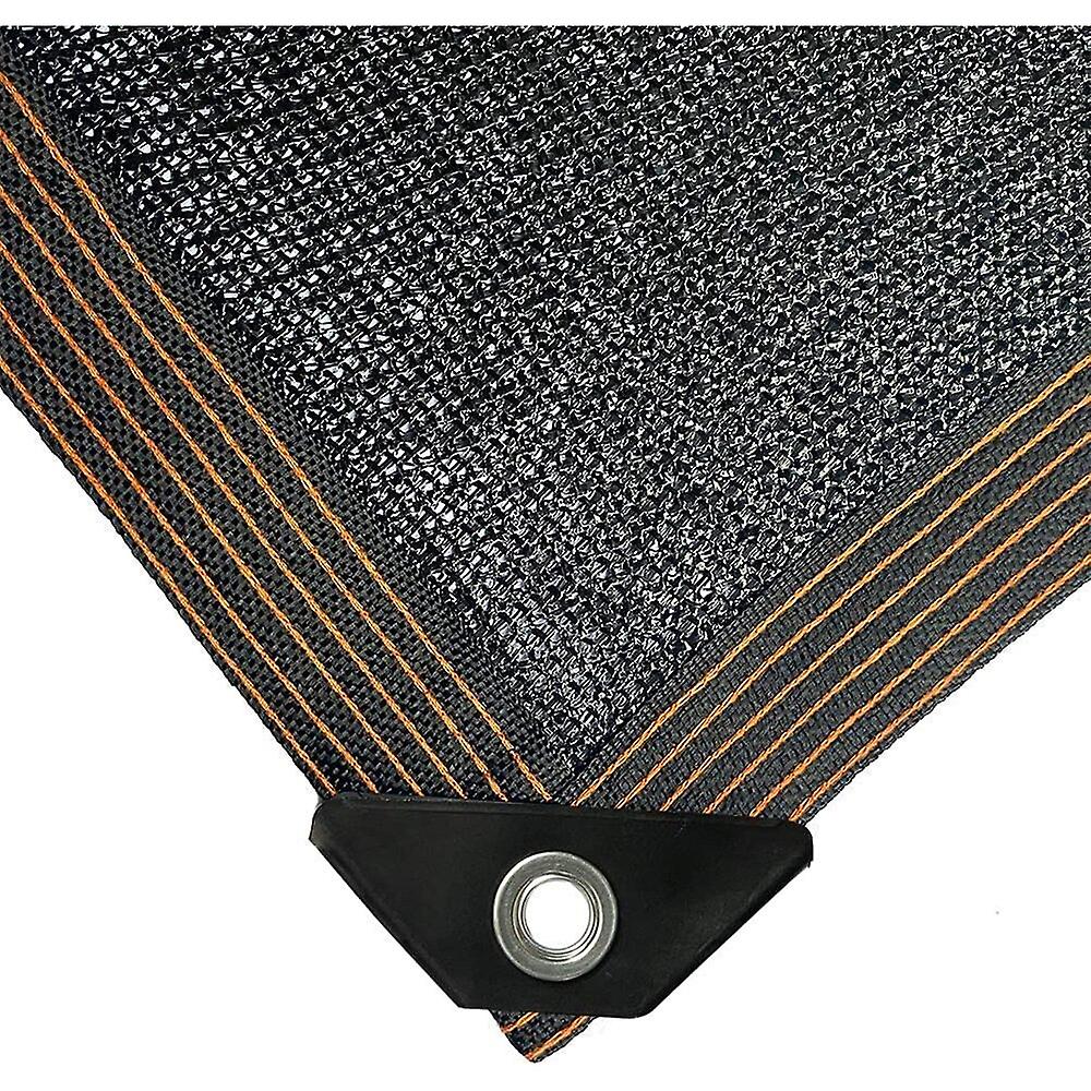 70% Black Shade Cloth Durable Mesh Tarp With Grommets Garden Sunblock Shade Cloth Shading Antifreezing Sun Sails Shelters