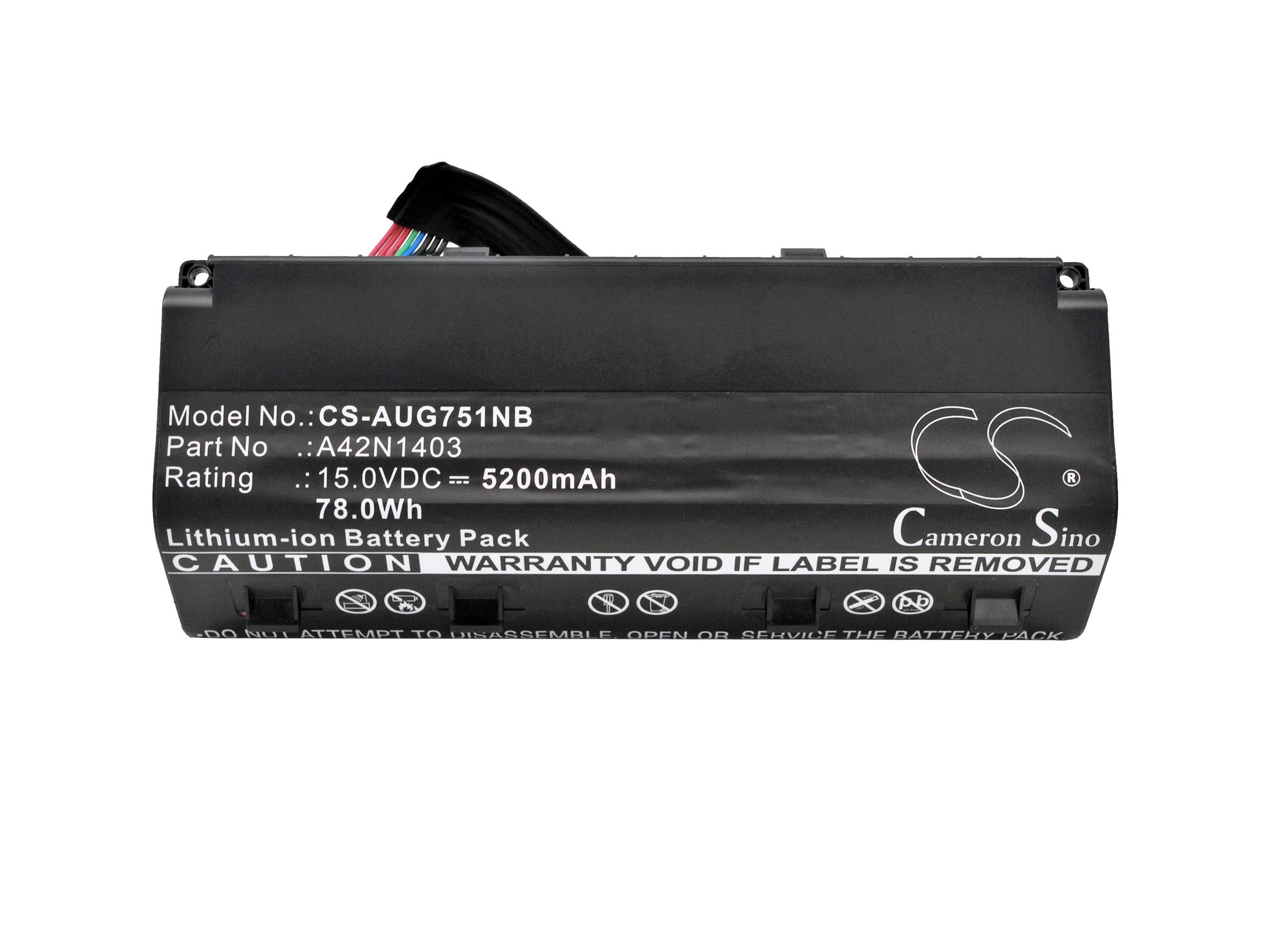 Asus G751 G751J G751JBHI7T25 G751JLBSi7T28 G751J Replacement Battery BatteryClerkcom Laptop and Notebook