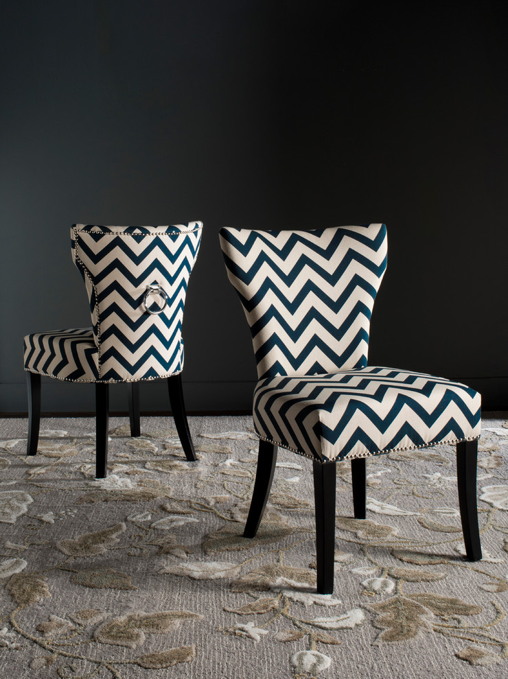 Safavieh Jappic Ring Side Chair  Set of 2   Transitional   Dining Chairs   by Buildcom  Houzz