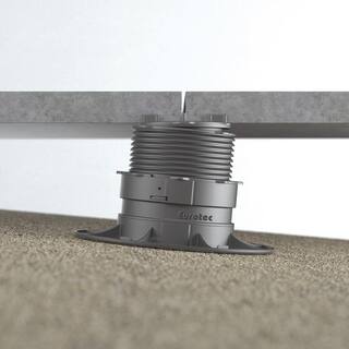 Eurotec Deck Support Plastic Adjustable Pedestal SL (Self leveling - Head) PRO L (10-PiecesPackage) INC946072-SL