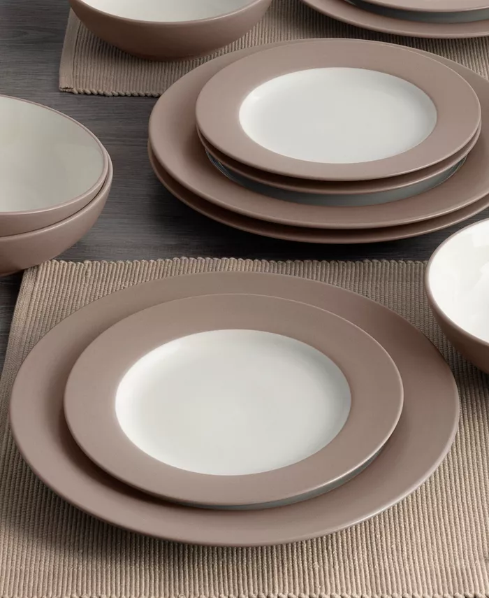 Noritake Colorwave Rim Dinner Plates Set of 4