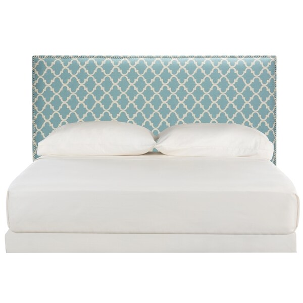 SAFAVIEH Sydney Blue and White Headboard (Queen) - - 16601920