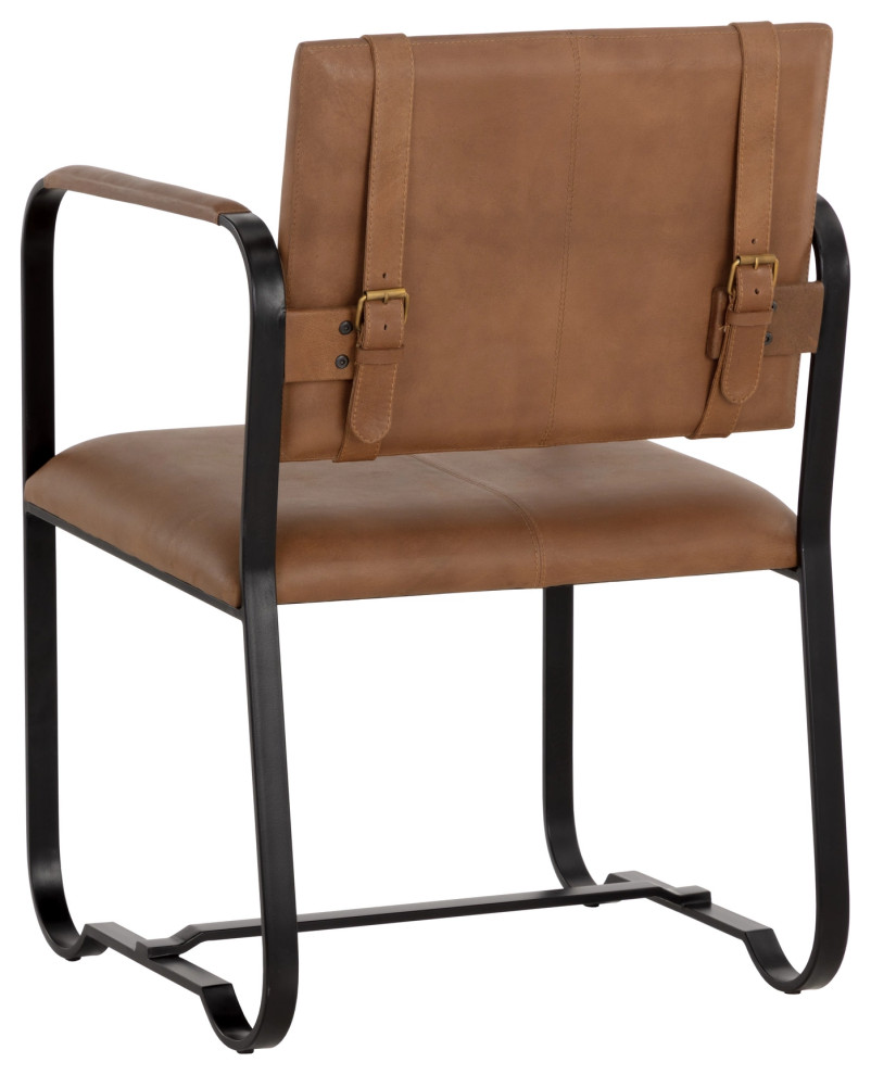 Garrett Dining Armchair   Industrial   Dining Chairs   by Sunpan Modern Home  Houzz