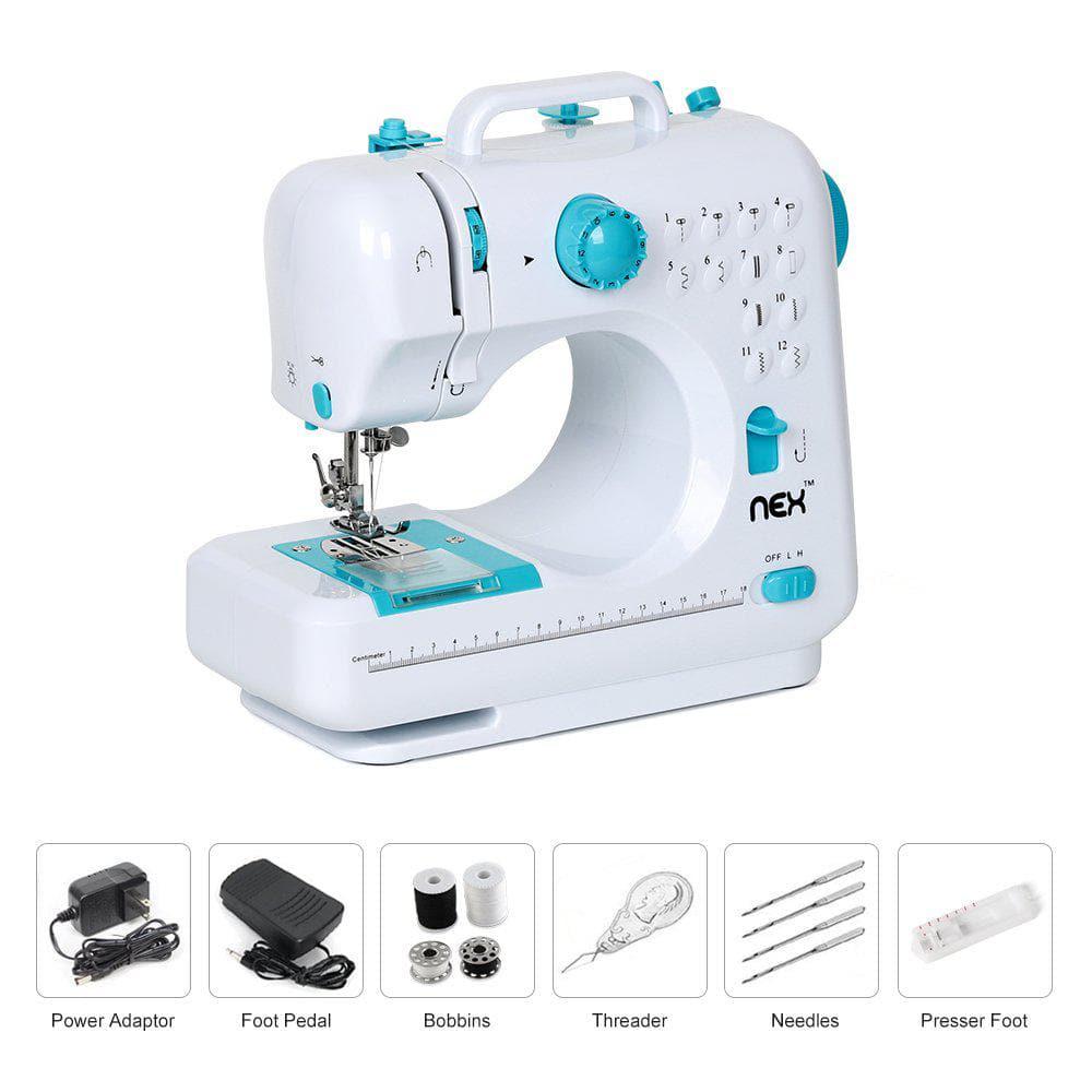 Advanced Crafting Sewing Machine 12 BuiltIn Stitches Indigo Blue