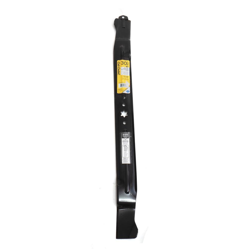 Cub Cadet Original Equipment 3-in-1 Blade for Select 30 in. Riding Lawn Mowers with 6-Point Star OE# 942-04385 742-04385 490-110-C135