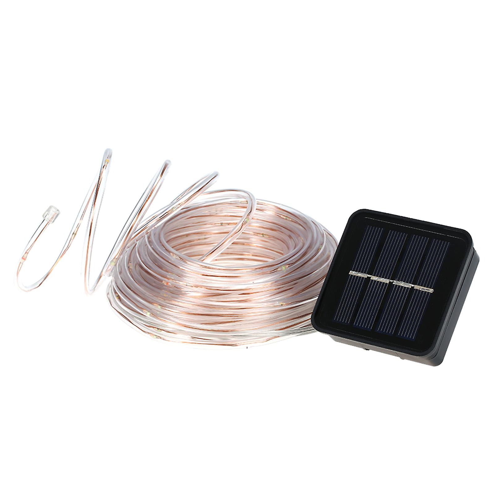 Multicolor Solar String Lights 46ft 120 Led Rope Light 8 Modes Multicolor Lights For Party Garden Home Festival Decoration