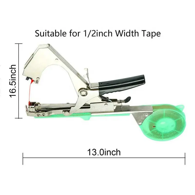 Garden Plant Tying Machine Branch Binding Twist Tapener Tape Tool for Plant Vine Grapes Raspberries Tomatoes and Vegetables