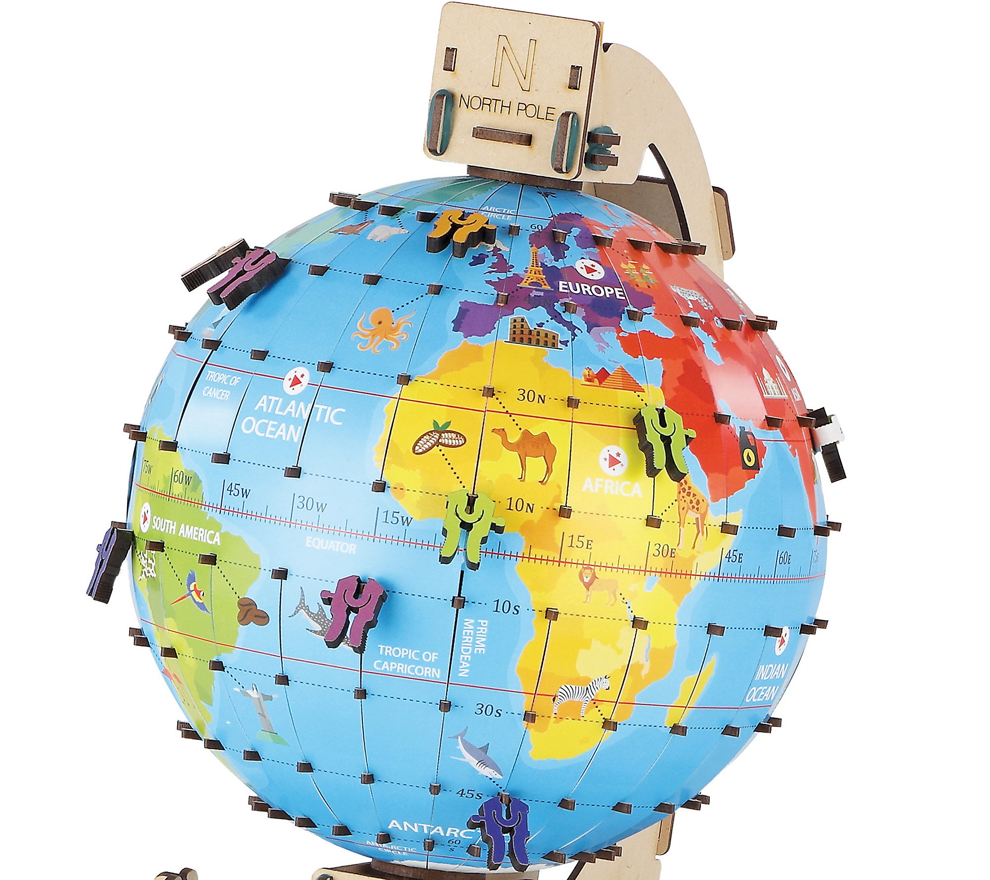 Elenco Smartivity DIY Globe Trotters Toy World Explorer Kit