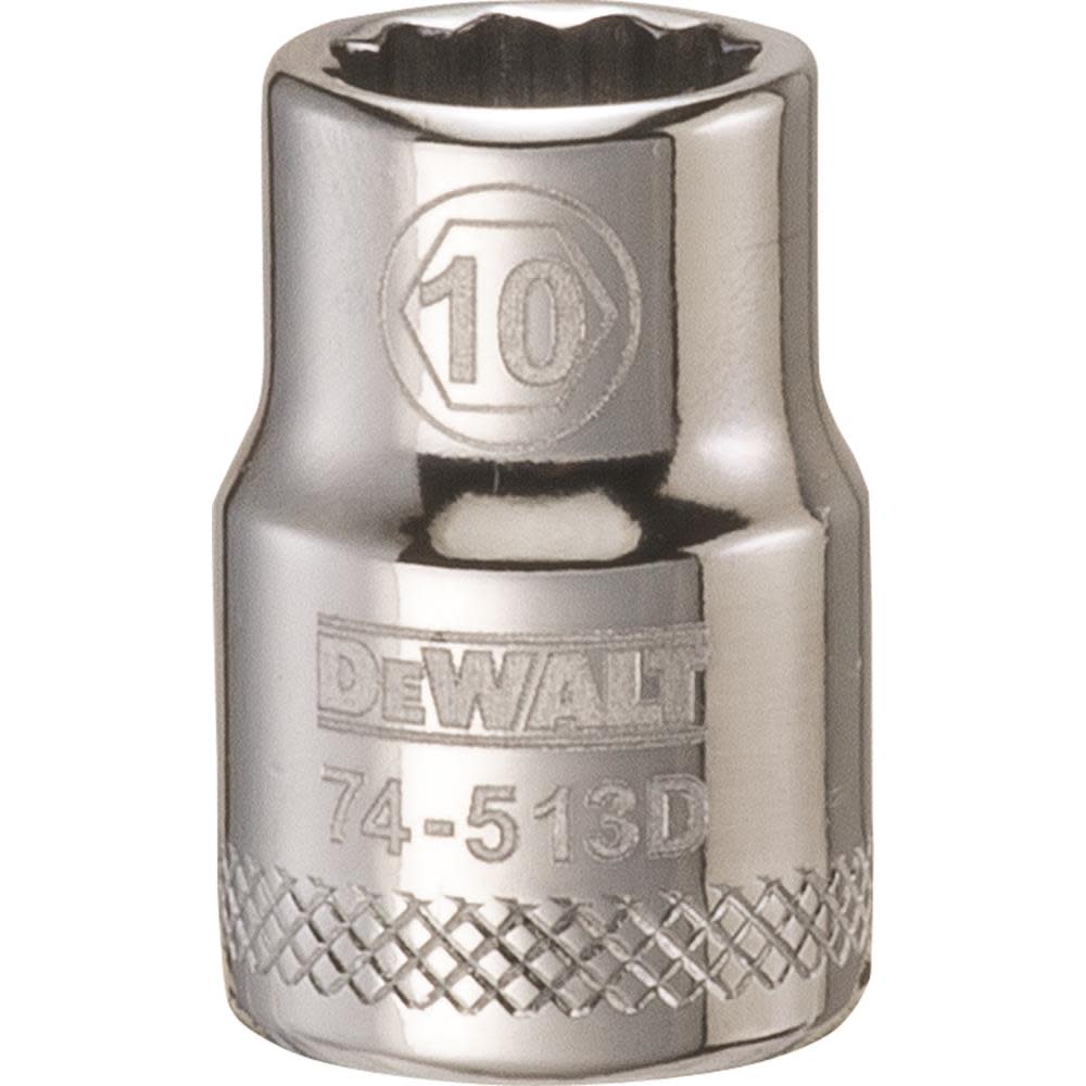 DEWALT Socket 12 Point 3/8 Drive 10MM