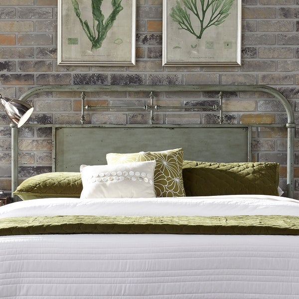 Carbon Loft Cauthen Vintage Distressed Twin-size Metal Headboard - - 20616453