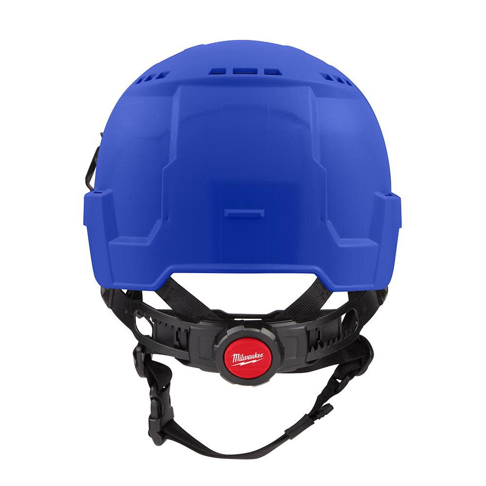 Milwaukee Blue Vented Safety Helmet (USA) - Type 2 Class C 48-73-1304 from Milwaukee