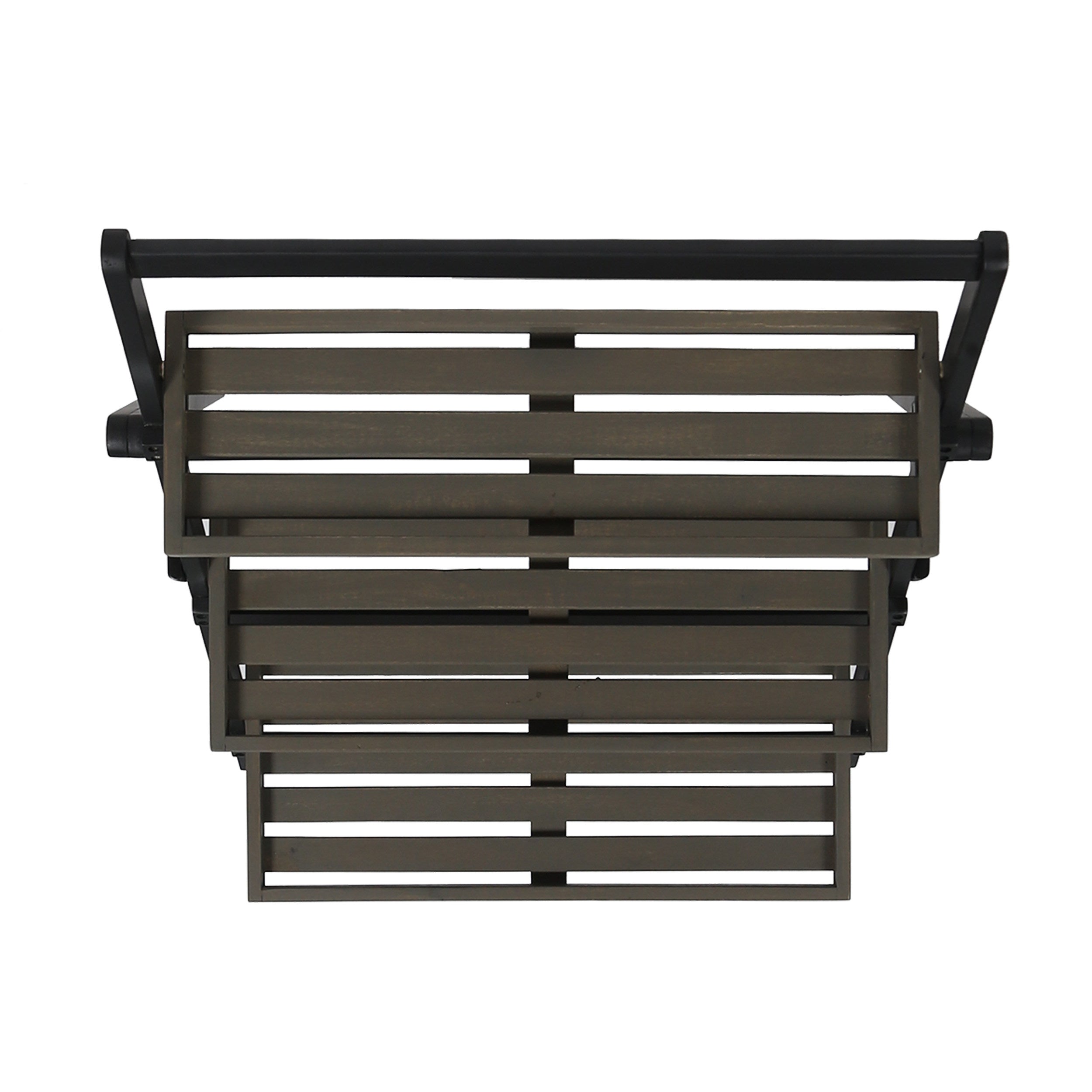 Mesbin Outdoor Acacia Wood Planter Stand