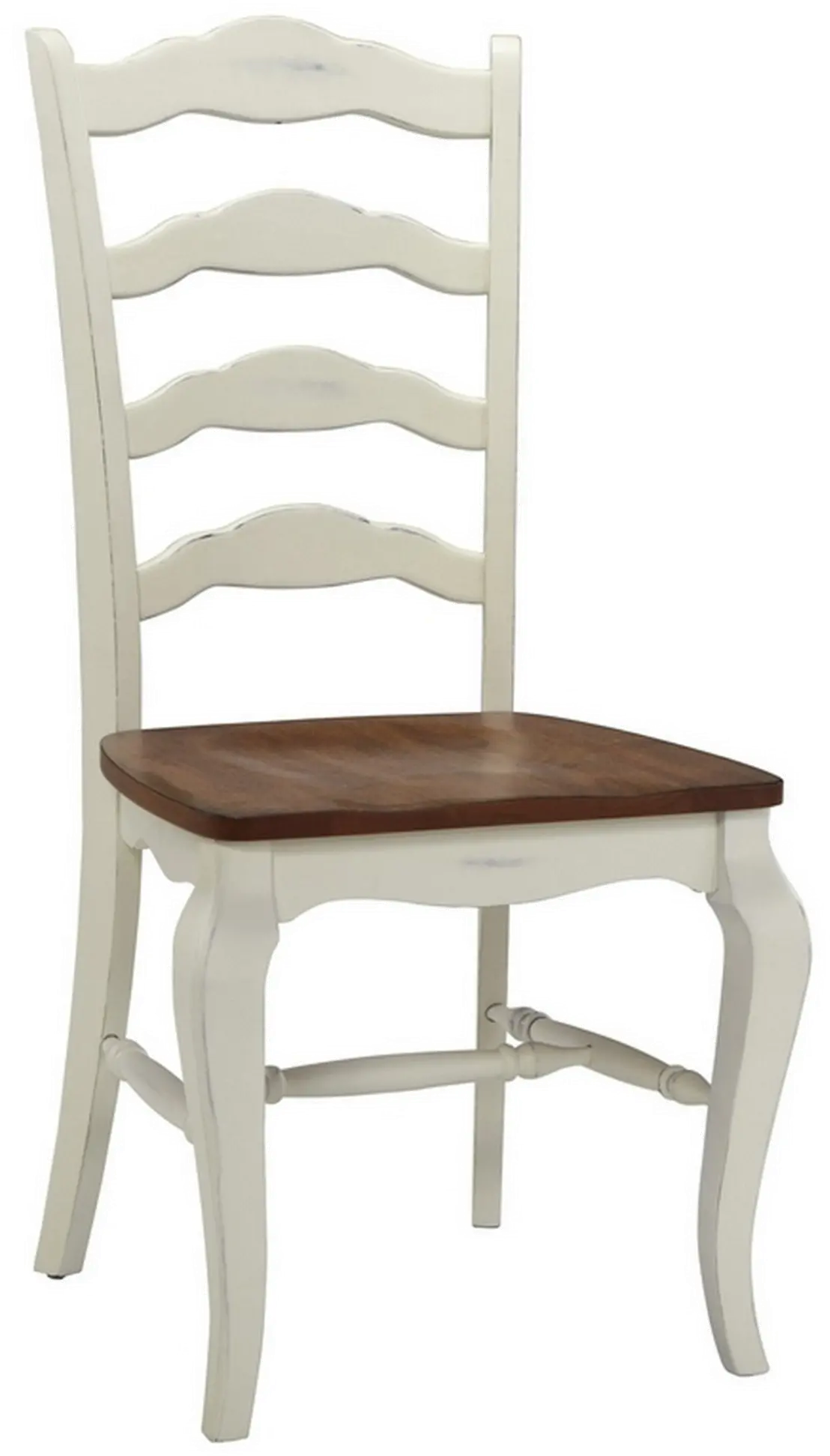 French Countryside Off-White Dining Chair Set of Two