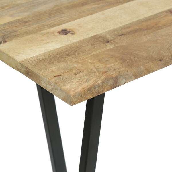 Toccoa Modern Industrial Handmade Mango Wood Console Table by Christopher Knight Home