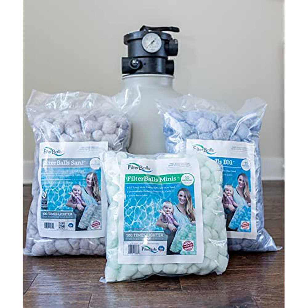 FILTERBALLS FilterBalls Blu - 3 bags equals 6 bags of sand Blu-3