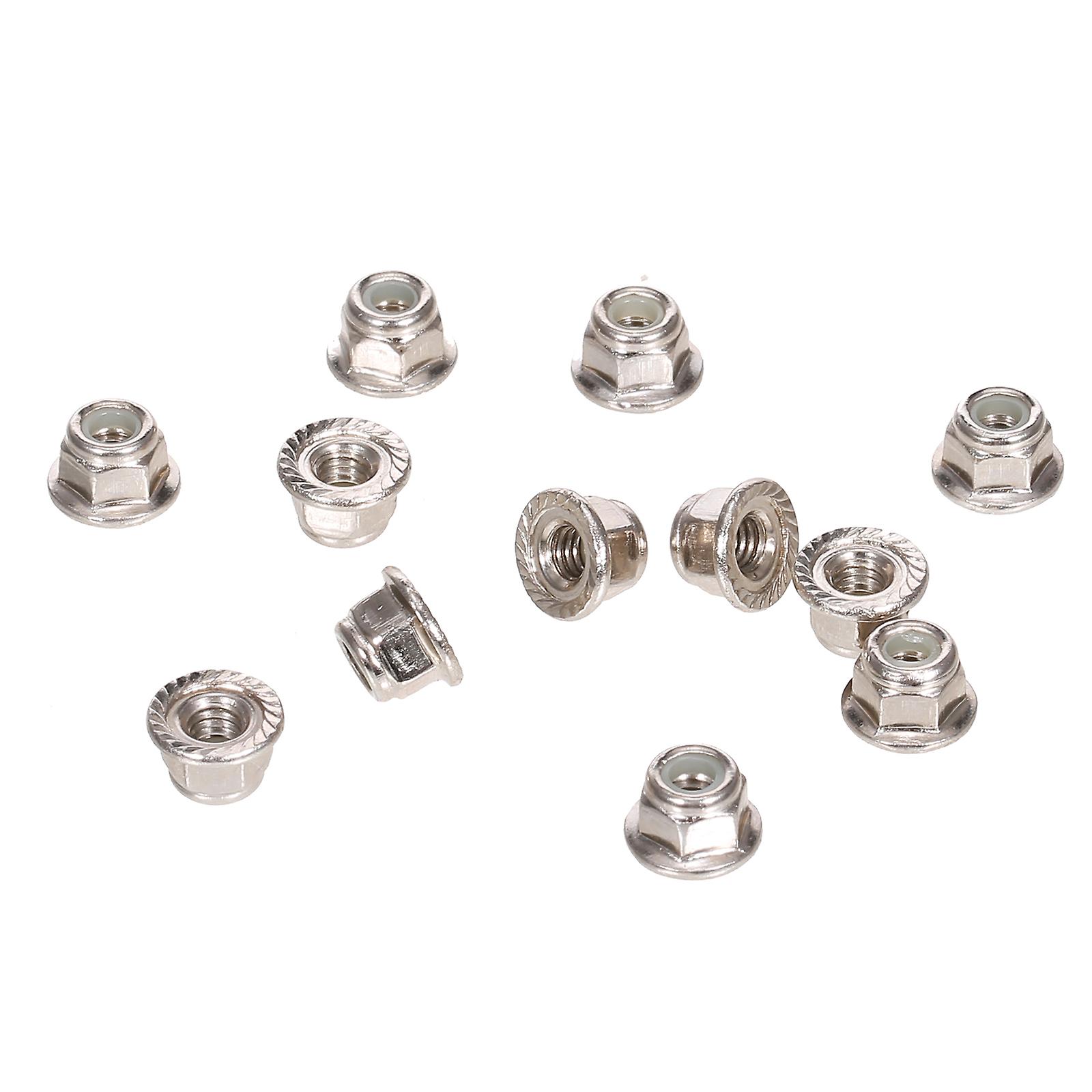 Metal 4mm M4 Wheel Lock Nuts Compatible With 1/10 Rc Car Hsp Redcat Traxxas Tamiya Hpi Rc4wd Axial Replacement Parts 12pcs No.177806