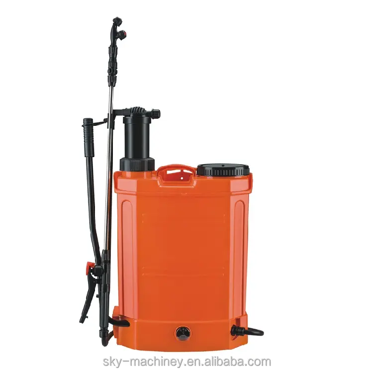 16l battery and manual 2 in 1 agricultural spray pump portable electric power sprayer