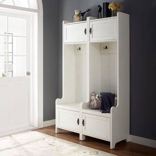 CROSLEY FURNITURE 2-Piece Fremont White Entryway Set KF60004WH