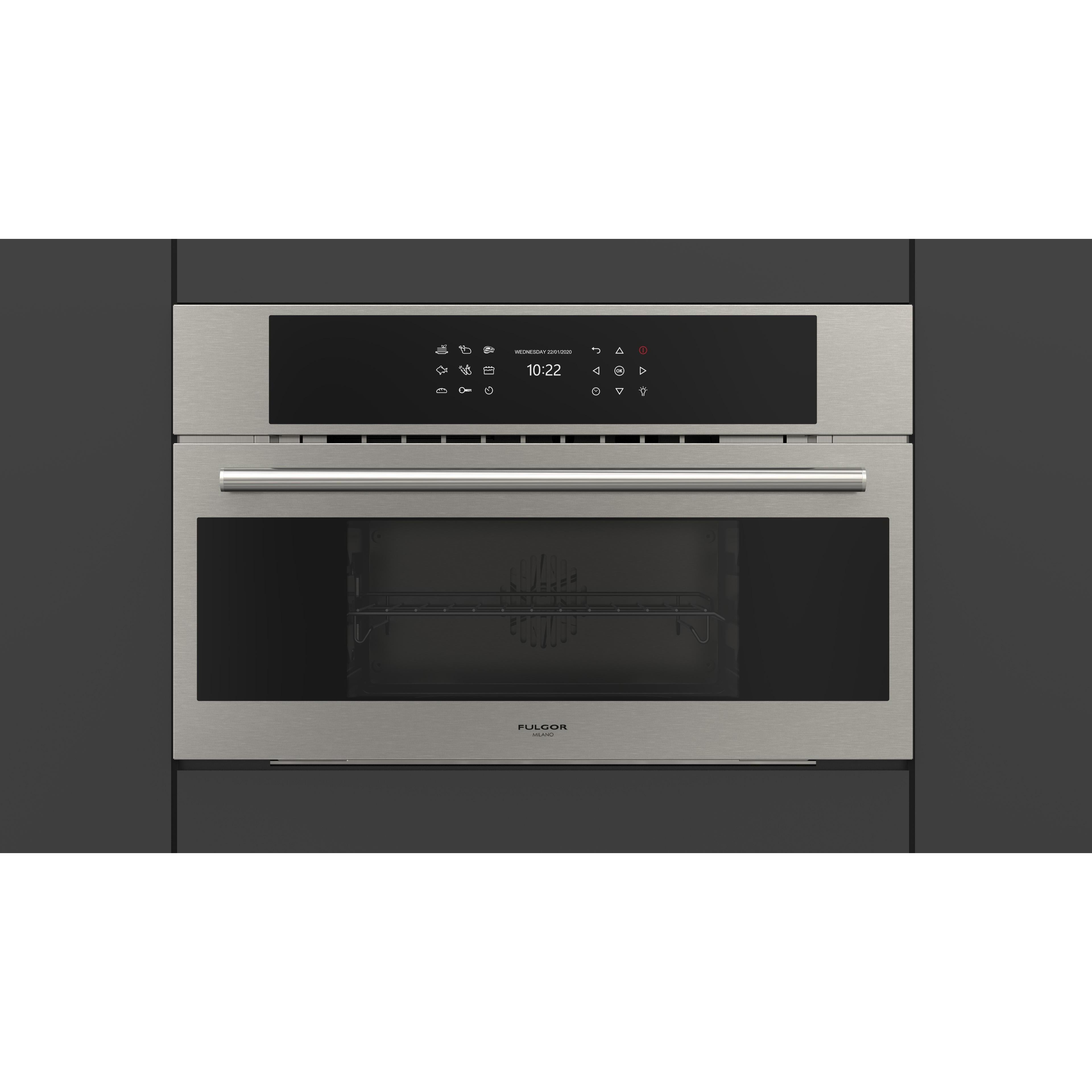 Fulgor Milano 30-inch, Built-in Single Steam Wall Oven F7DSCO30S1