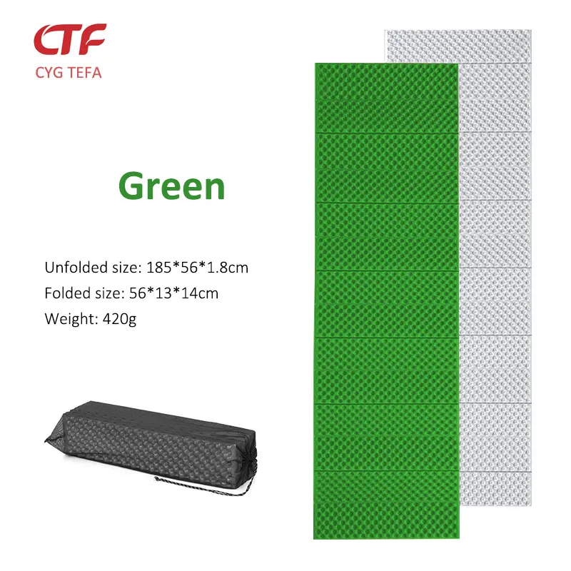 XPE IXPE Foam Material Foldable Waterproof Camping Mat  High Insulation Built to Last Camping Sleeping Mats Manufacturer