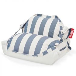 Pouf flottant Fatboy Floatzac The original stripe - Pouf de jardin Fatboy - Griin