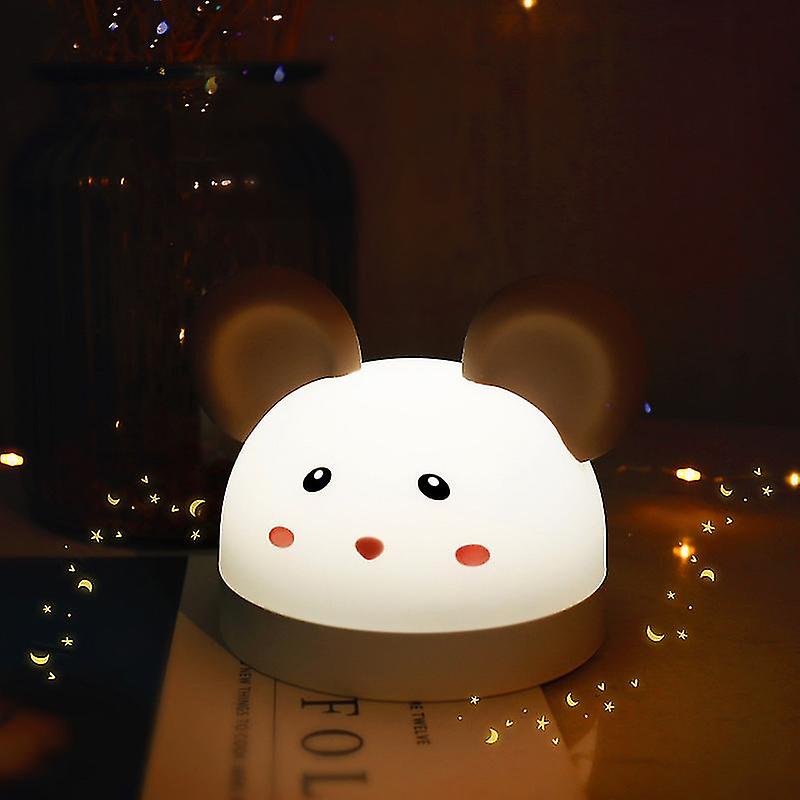 Cute Baby Night Light，  Portable Colour Changing Beside Lamp Rechargeable Nightlight， Baby Night Lamp Bedroom， Best Gift For Kids Baby Girls Boy