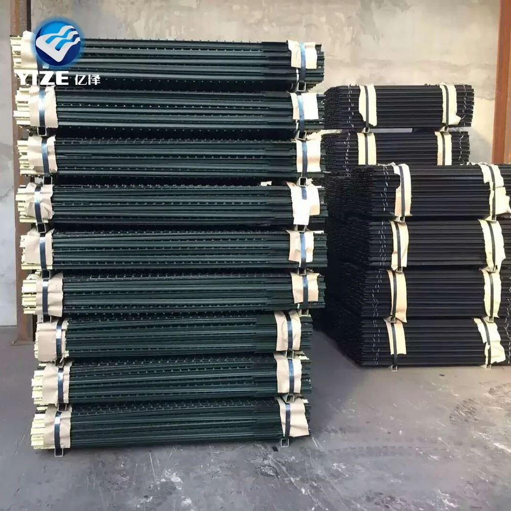 Supply Hot Sale Cheap Fence T Post / Farm Used High Quality Metal China Fencing  Trellis   Gates Low Carbon Steel Iron