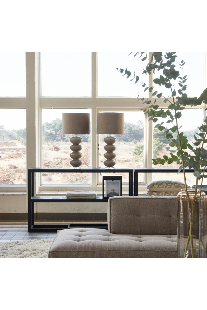 Black Ash Wood Side Table  Rivi√®ra Maison Colombe   Transitional   Side Tables And End Tables   by Oroa   Distinctive Furniture  Houzz