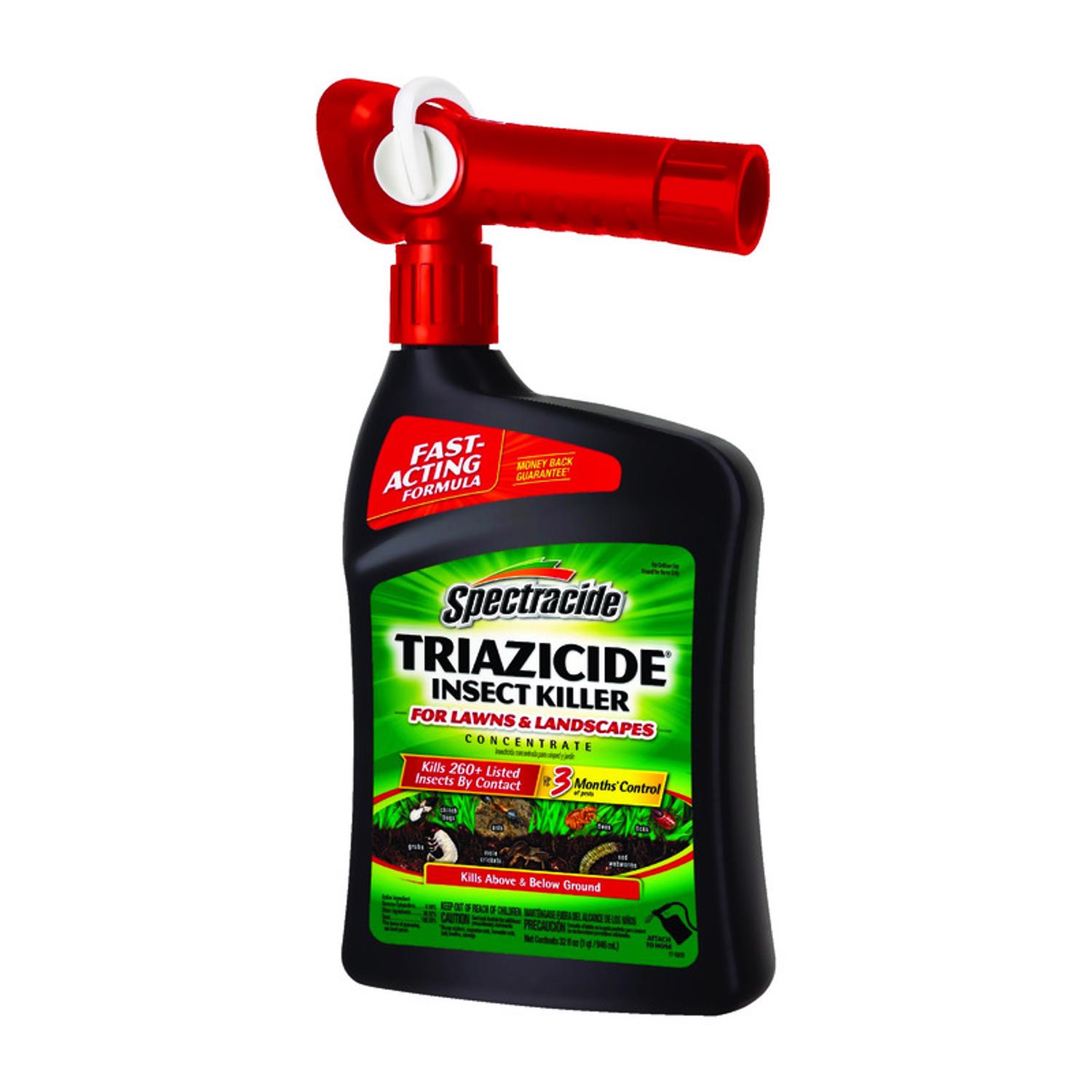 Spectracide Triazicide For Lawns Insect Killer Liquid Concentrate 32 oz