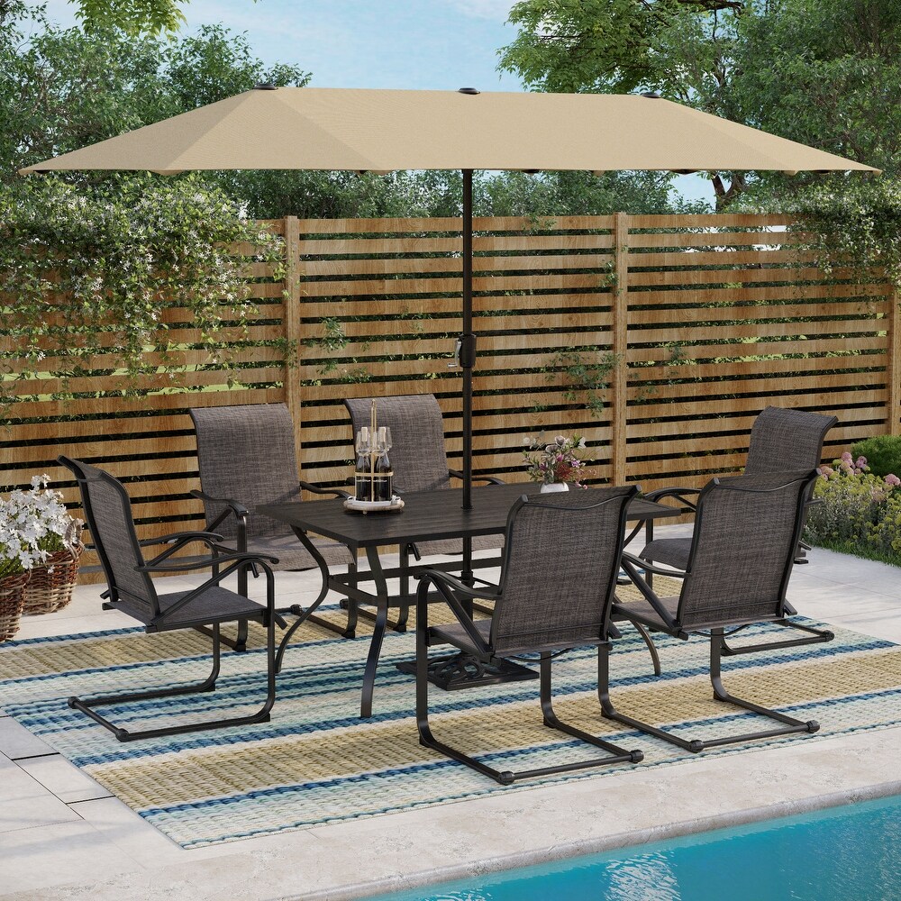 7 Piece/8 Piece Patio Dining Set including 60\