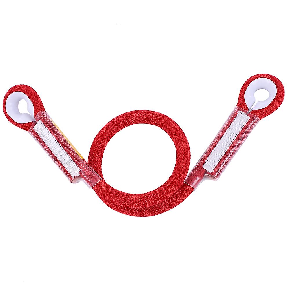 60/120/150cm Outdoor Survival Climbing Safety Rope With Ring Bearing(red 60cm)