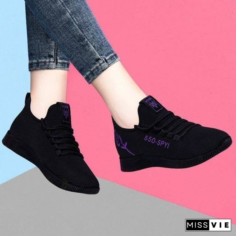 Spring Women Casual Shoes Breathable Mesh Platform Sneakers Women New Fashion Mesh Sneakers Shoes Woman Tenis Feminino