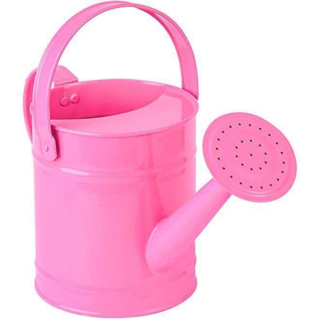 Cubilan 1.5 l Small Bright Pink Watering Can for Indoor Outdoor Plants Cute Little Kids Gardening Watering Cans B08SLWDGZV