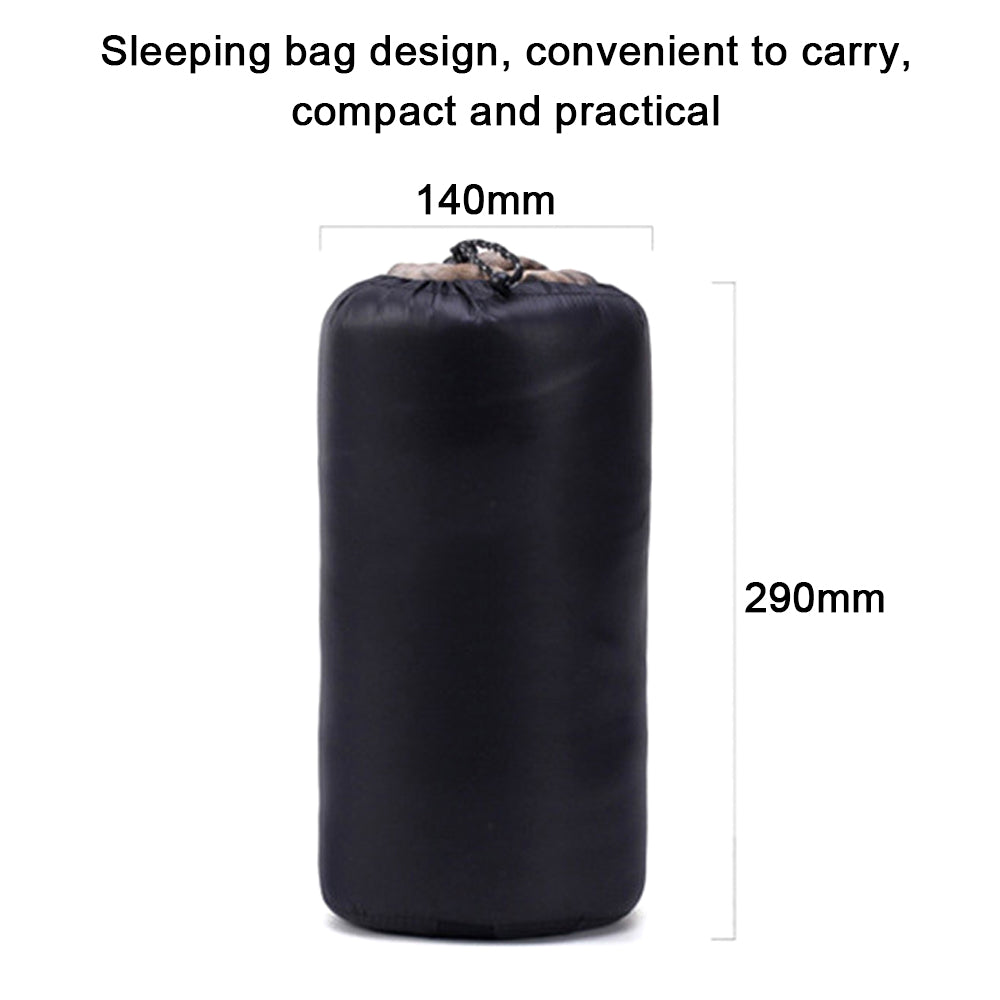 Mewmewcat Outdoor Sleeping Bags Portable Sleeping Bag -weight Fleece Sleeping Bag for Camping Travel Hiking