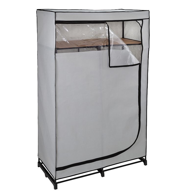 Honey-Can-Do Wide Portable Wardrobe Closet Floor Decor