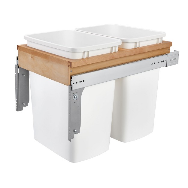 Rev a shelf Top Mount Pull out Kitchen Waste Trash Container Bin