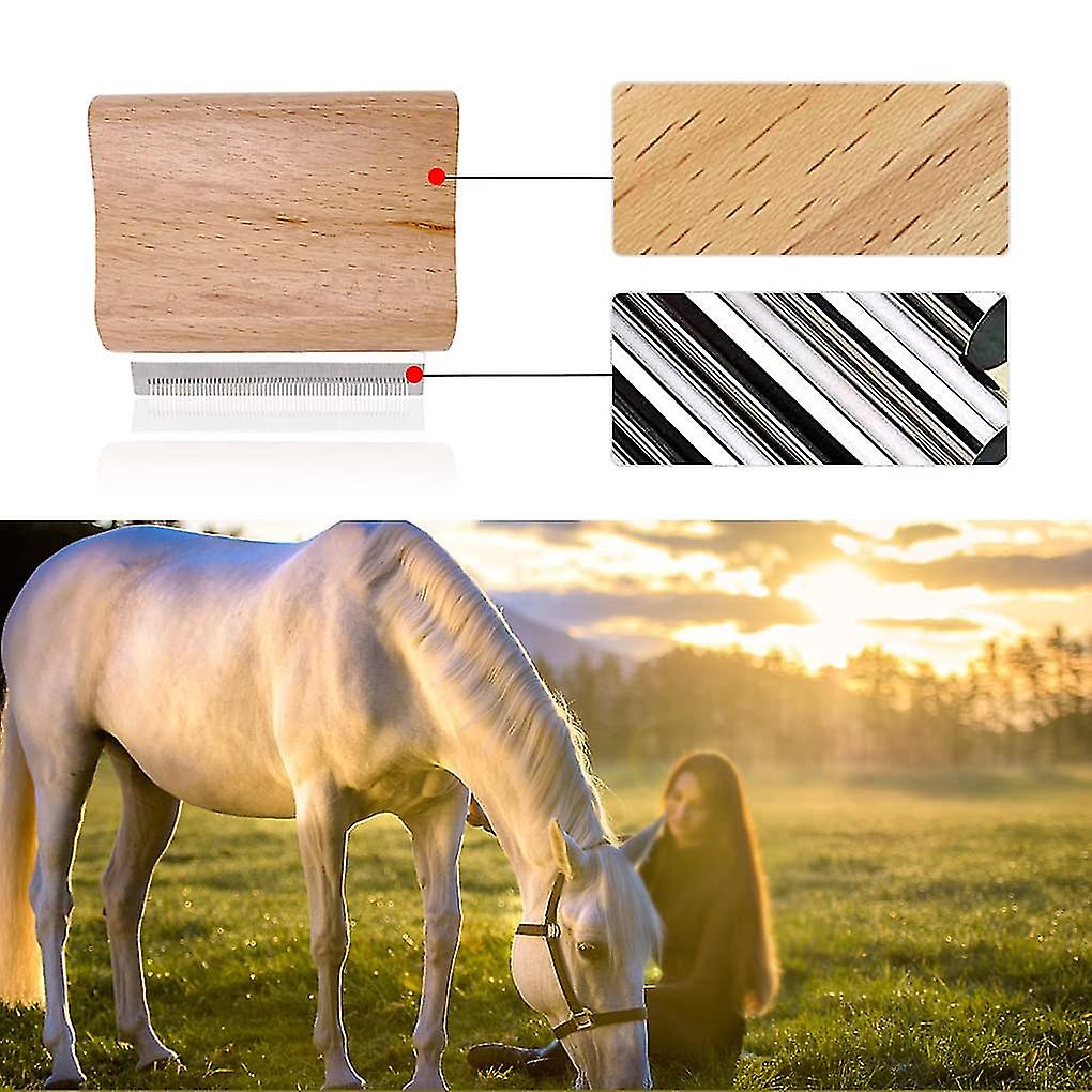 Horse Brush，horse Massage Brush，horses Neat Pet Grooming Brush