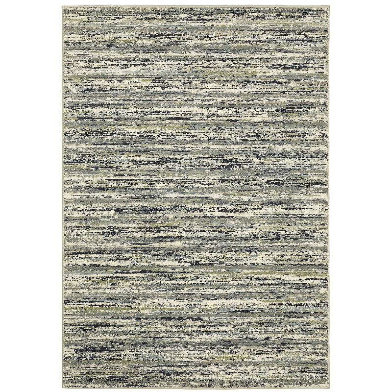 StyleHaven Salinas Industrial Striped Area Rug