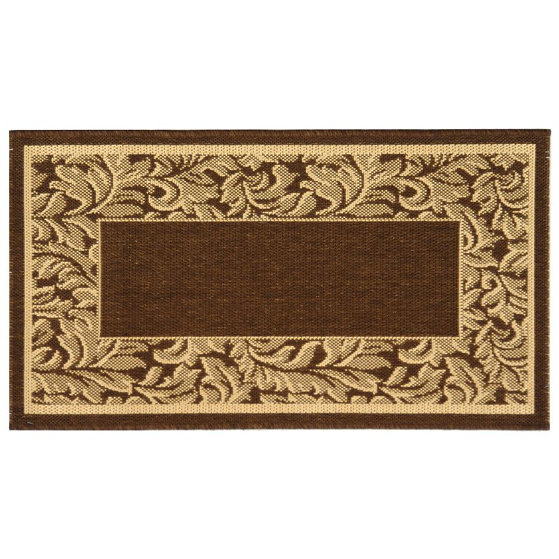 Safavieh Courtyard Framed Indoor Outdoor Rug