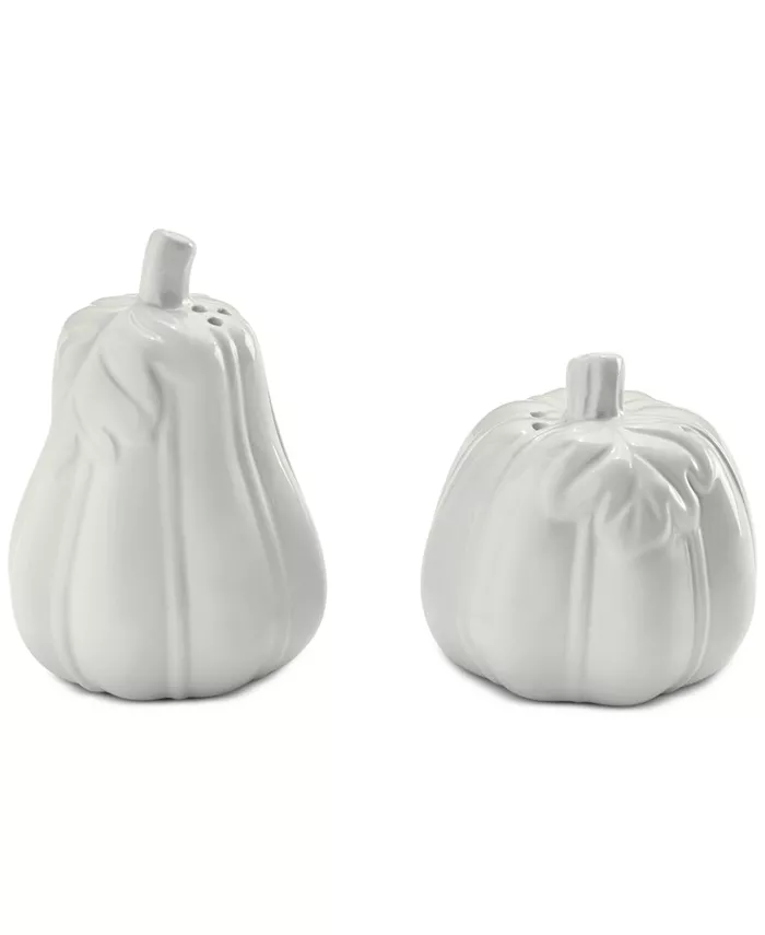 Charter Club Harvest Pumpkin Salt and Pepper Shakers