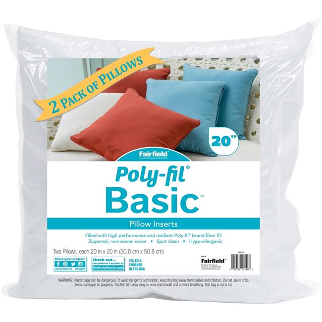 Poly-Fil® Basic™ Pillow Inserts  by Fairfield™, 20