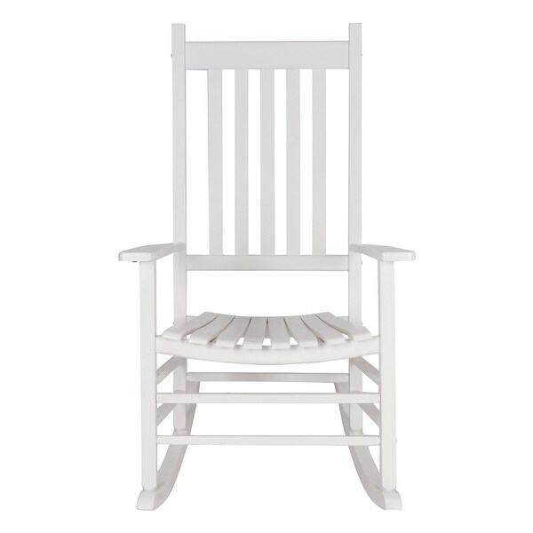 Porch and Den Steeplechase Genuine Hardwood Rocking Chair