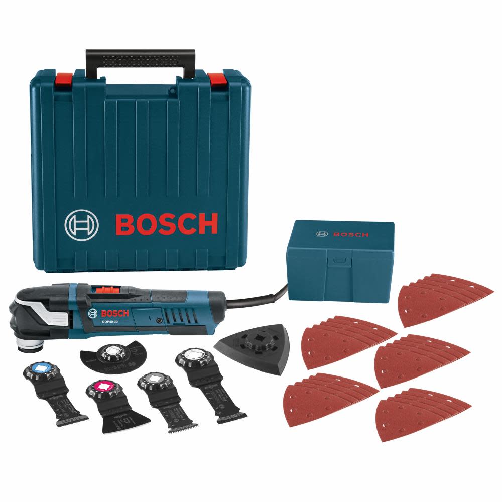 Bosch 32 pc. StarlockPlus Oscillating Multi-Tool Kit GOP40-30C from Bosch