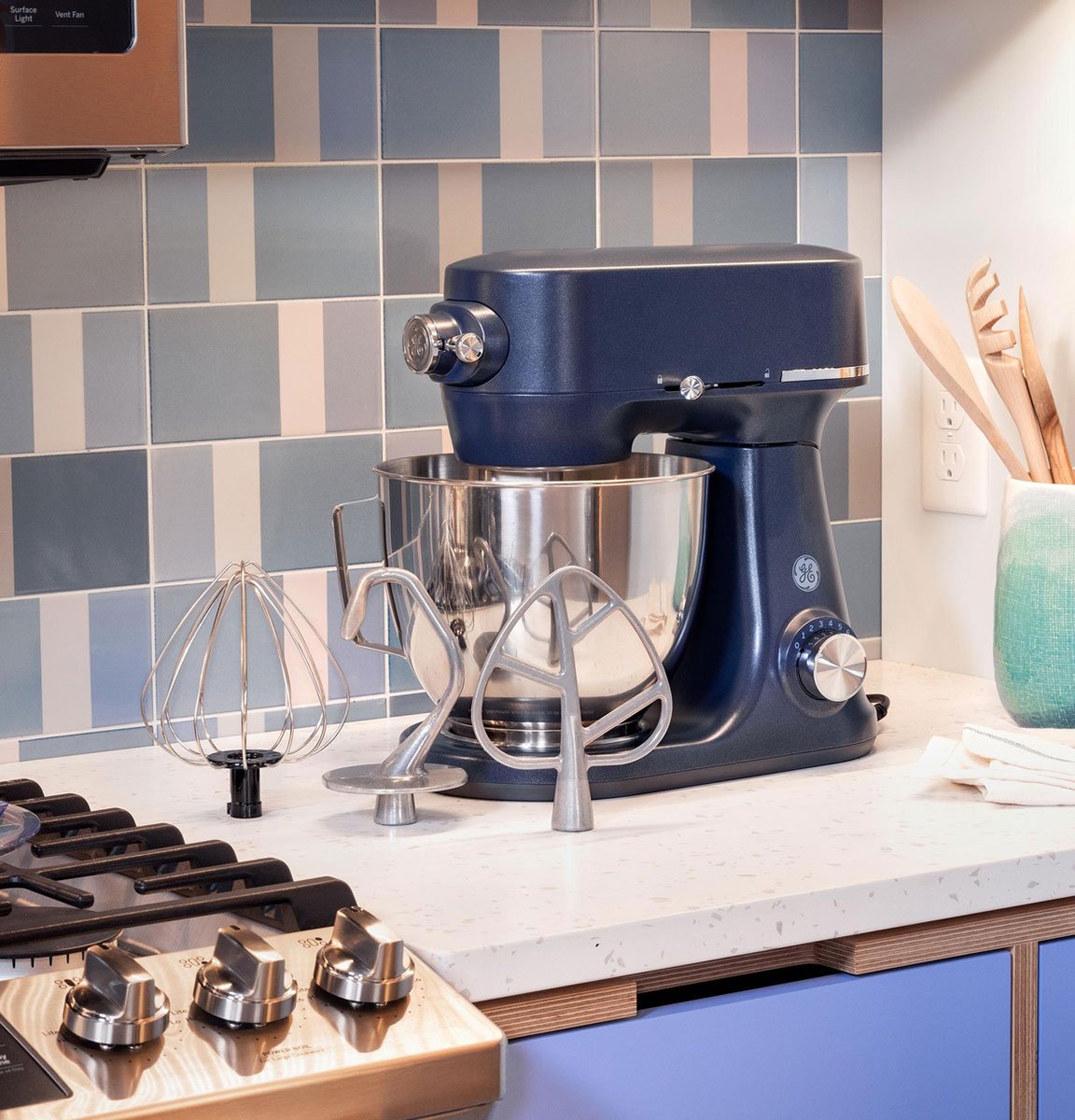 GE Sapphire Blue Stand Mixer