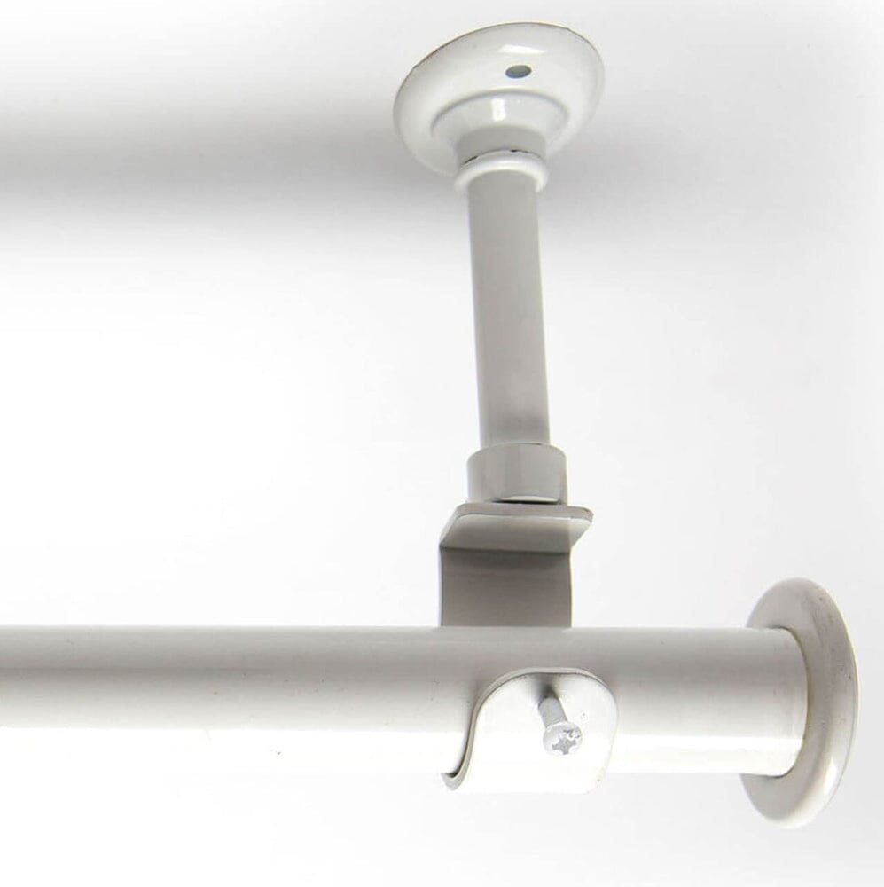 108in-168in Hanging Curtain Rod With Brackets