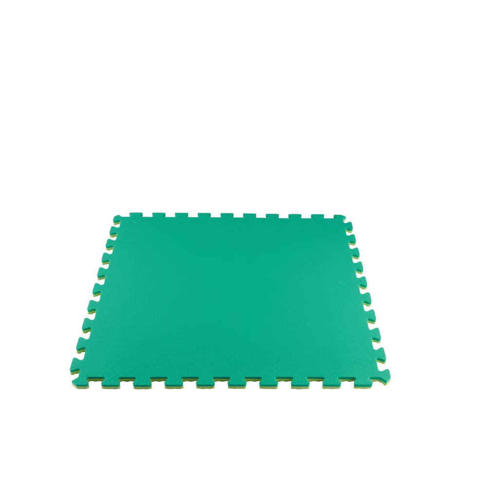 TrafficMaster Primary Pastel 24 in. W x 24 in. L x 0.5 in. Thick Foam Exercise\Gym Flooring Tiles (4 Tiles\Case) (16 sq. ft.) 24121HDUS