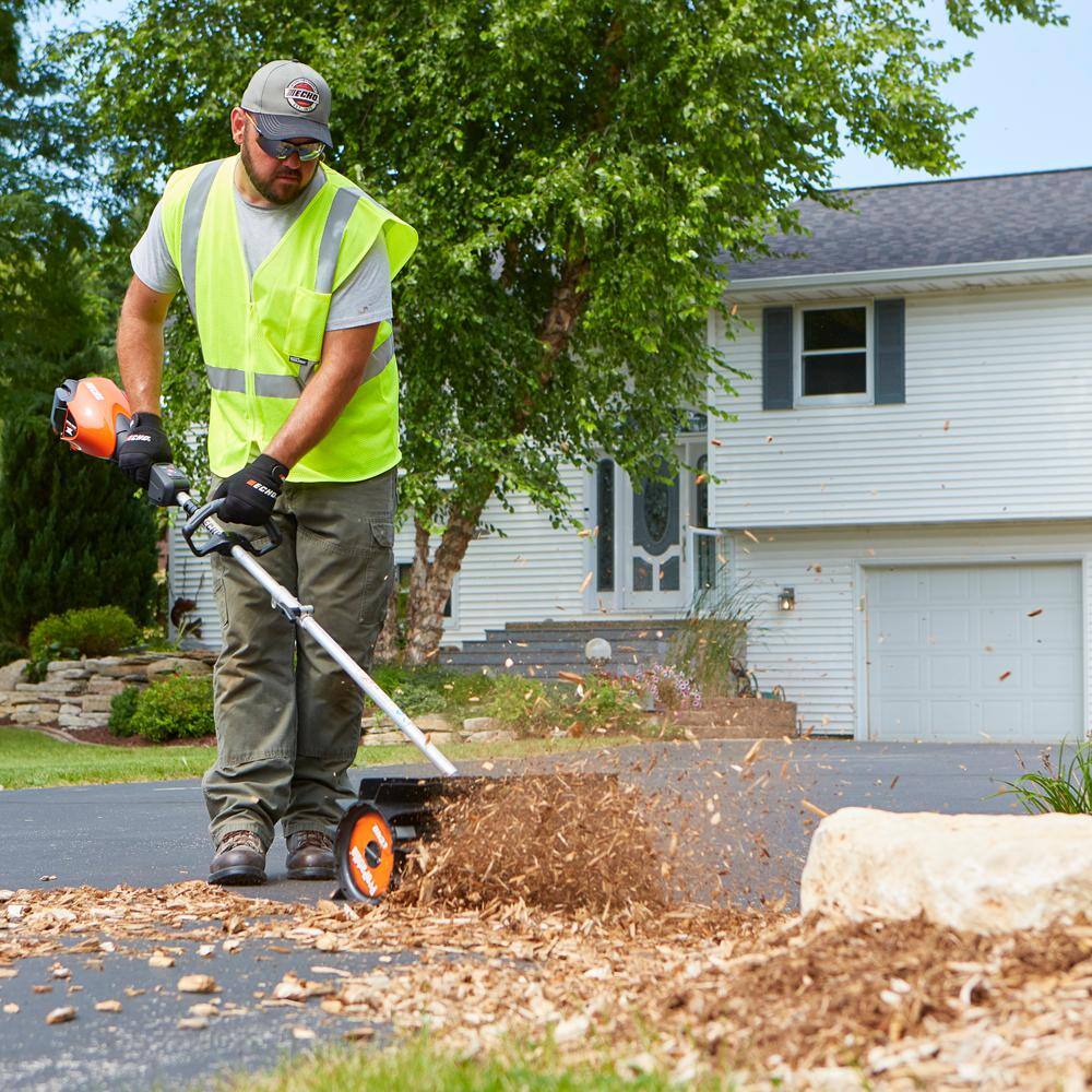 ECHO eFORCE 56V X Series Brushless Cordless Battery Pro Attachment Series String Trimmer with 5.0Ah Battery and Rapid Charger DPAS-2600SBR2