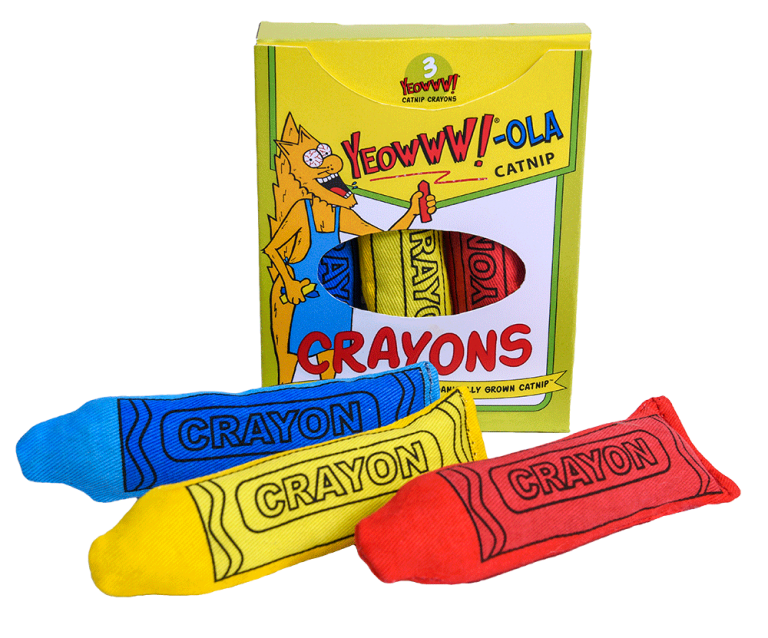 Yeowww! -ola Crayon Catnip Cat Toys